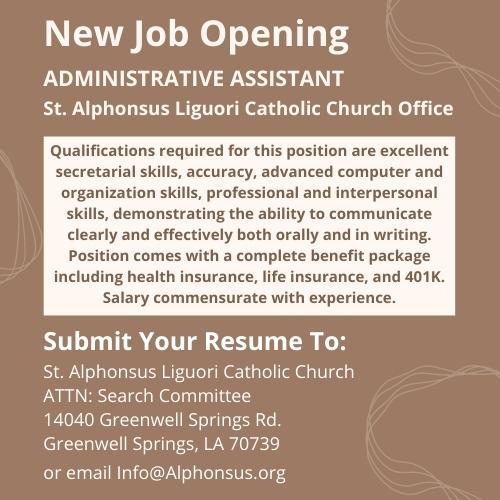 St. Alphonsus Catholic Church, Baton Rouge, Louisiana